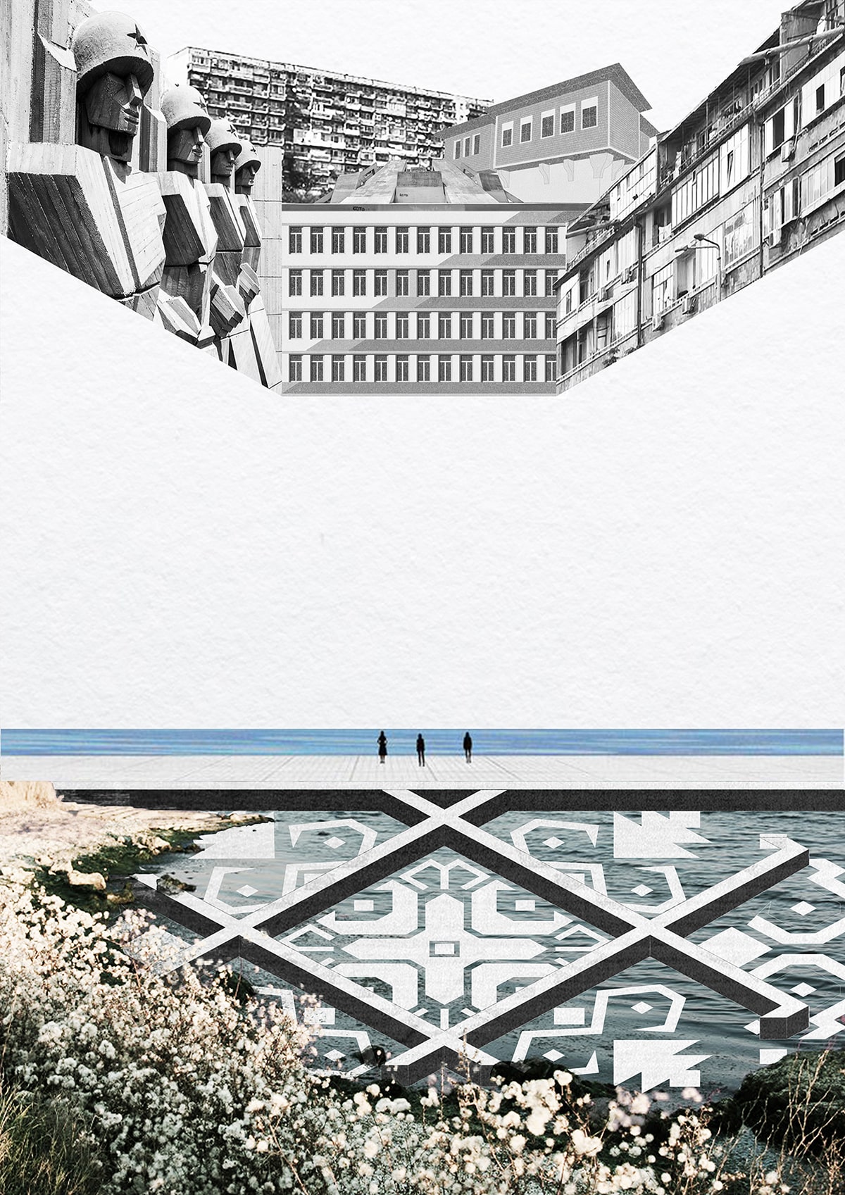 Varna (Bulgarie) : collage à priori