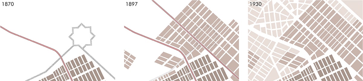 Terrain géographique d’étude : constitution historique