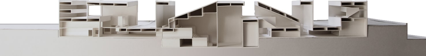 Maquette-Coupe (échelle 1 : 200)