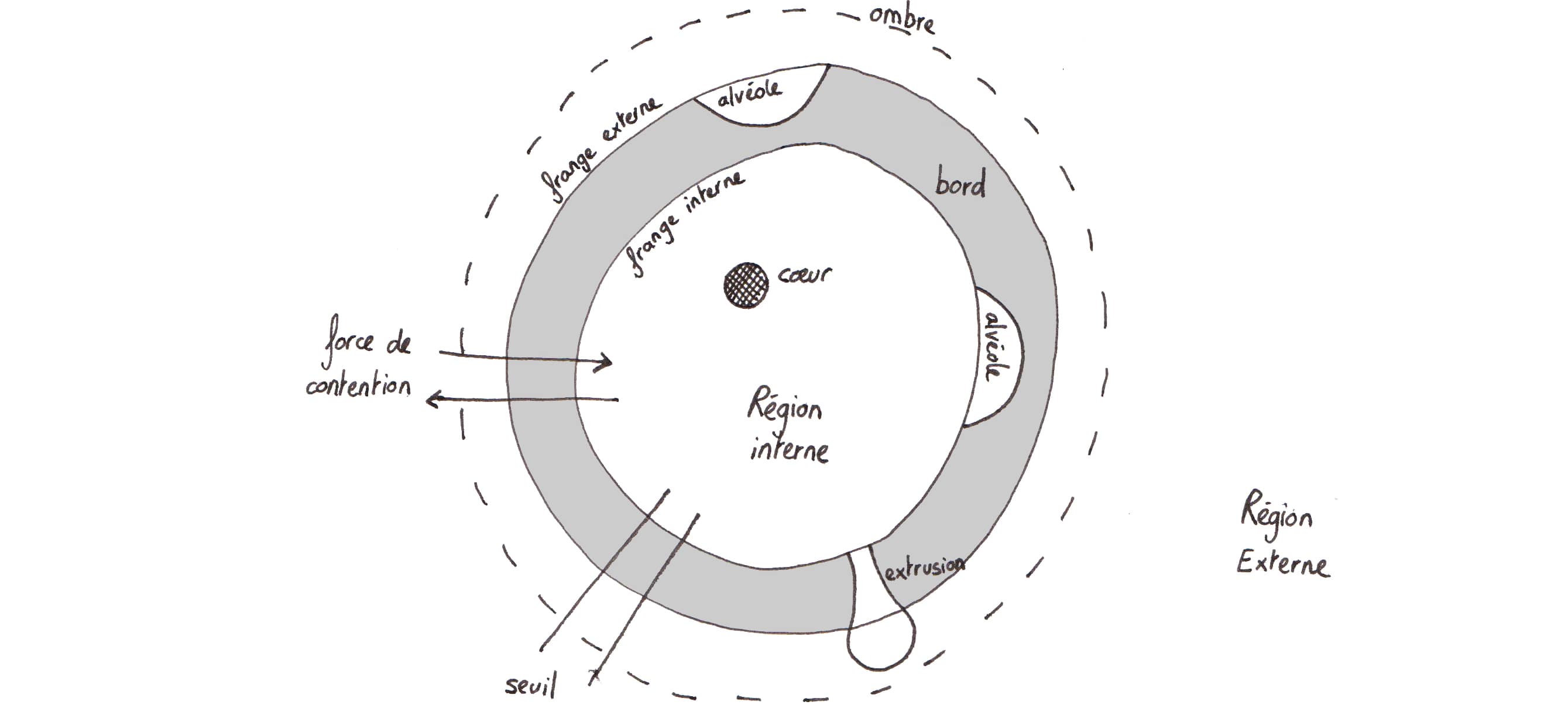 Rapports interne – externe – bord (Pierre Boudon)