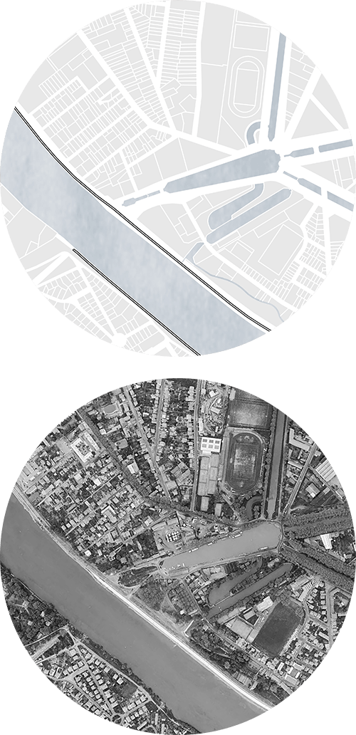 1965 : Digue de la Garonne ; suppression de l'écluse